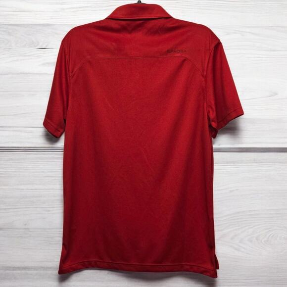 Spyder Red Freestyle Polo Men's Medium Golf Outdoor Work Shirt (Nice with Flaws) - Picture 4 of 16